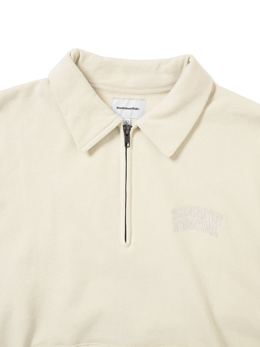 thisisneverthat polo zip shirts7800円は厳しいでしょうか - カーディガン