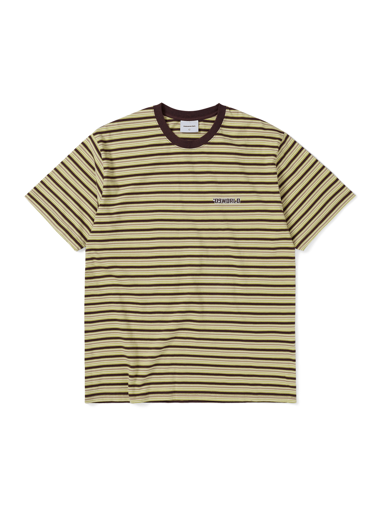 '09World Striped Tee