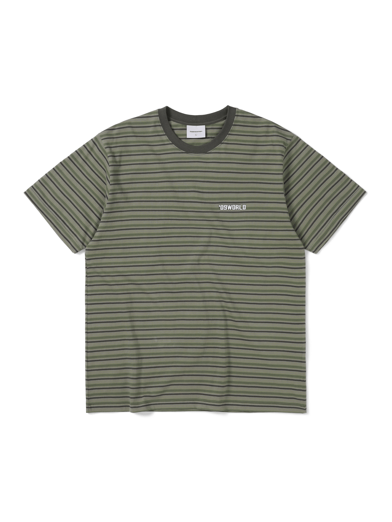 '09World Striped Tee