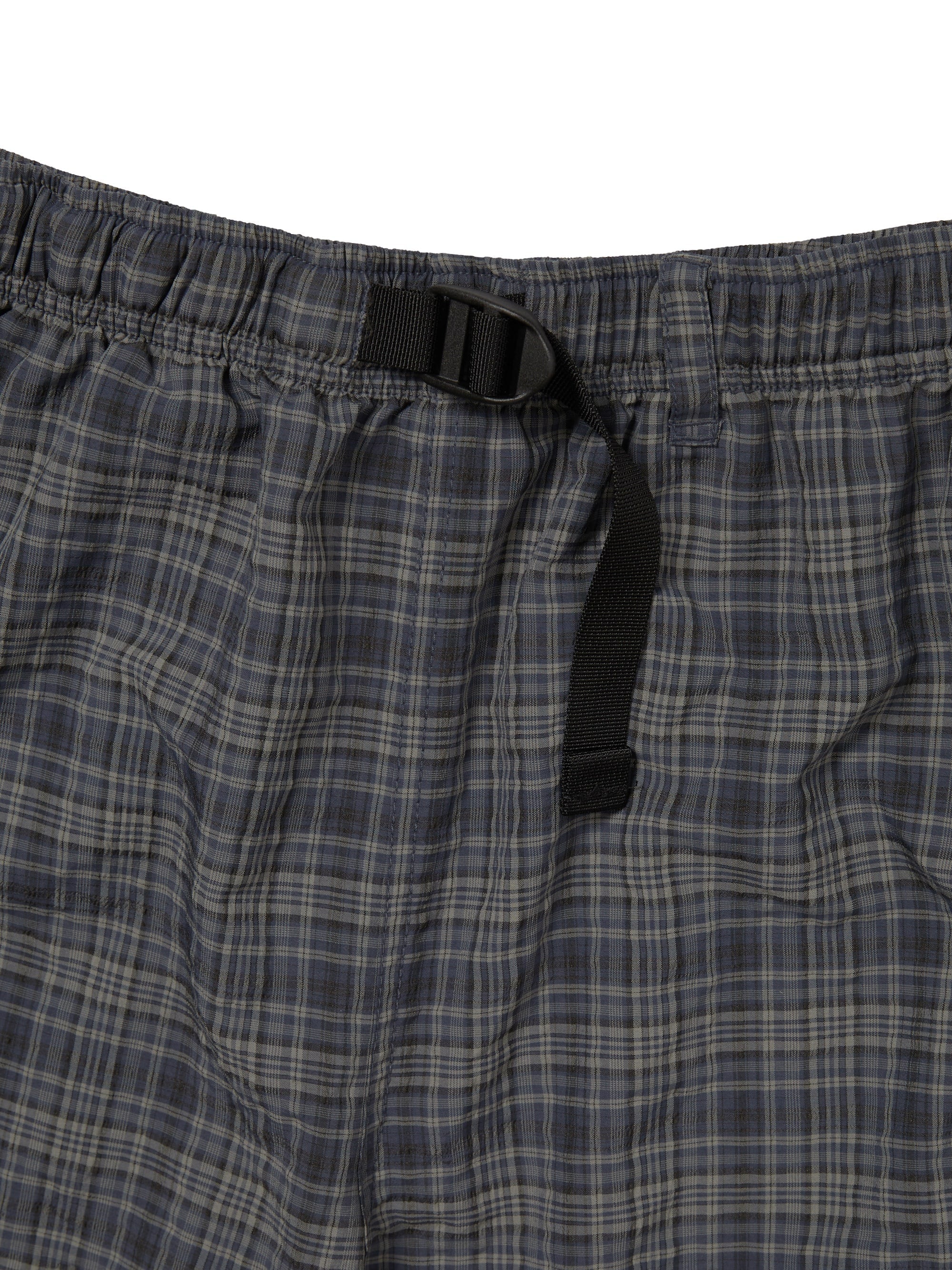 Belted Check Short