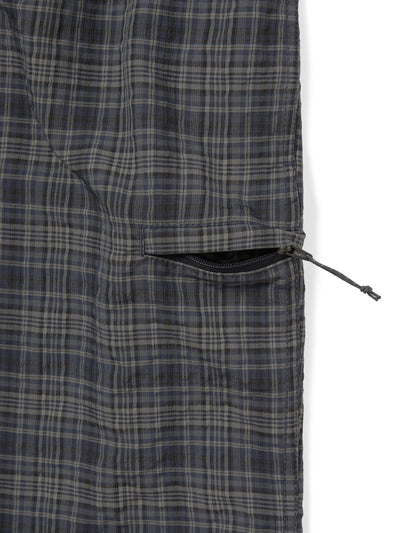 Belted Check Short