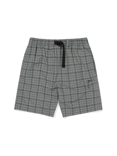 Belted Check Short