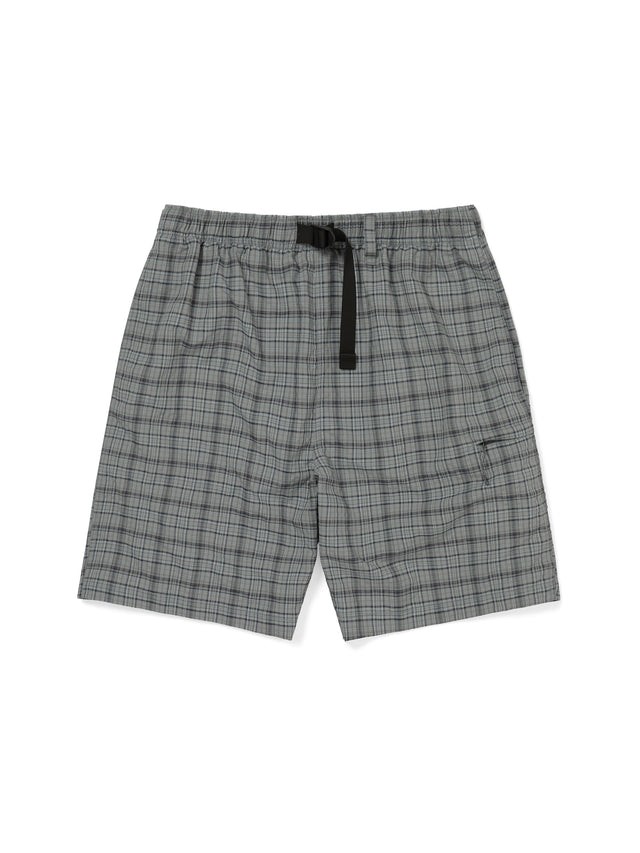Belted Check Short
