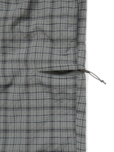 Belted Check Short
