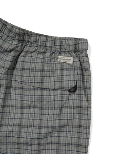 Belted Check Short