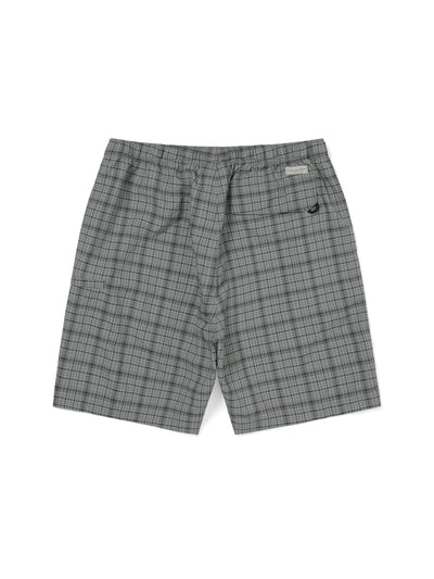 Belted Check Short