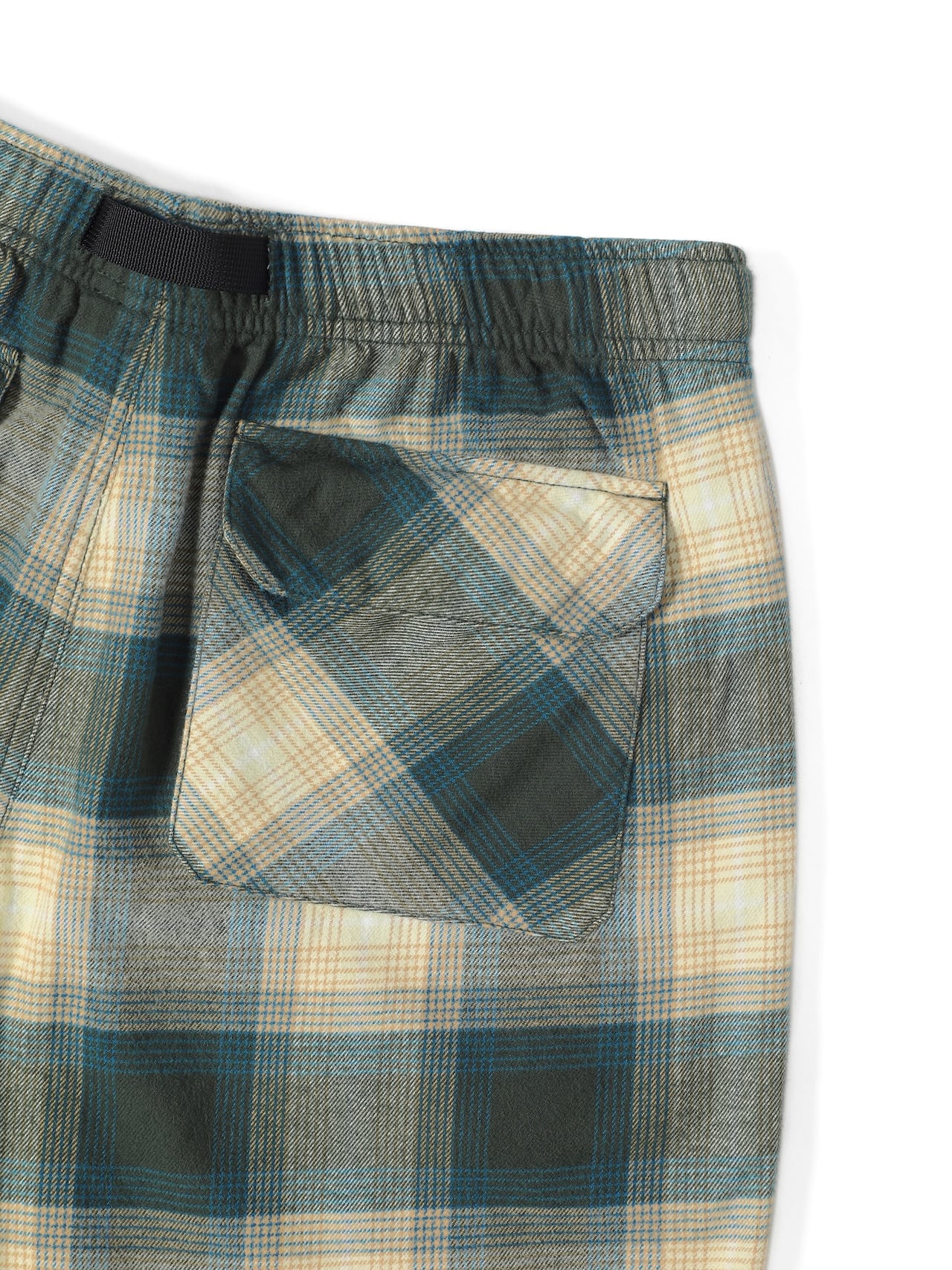 Belted Check short