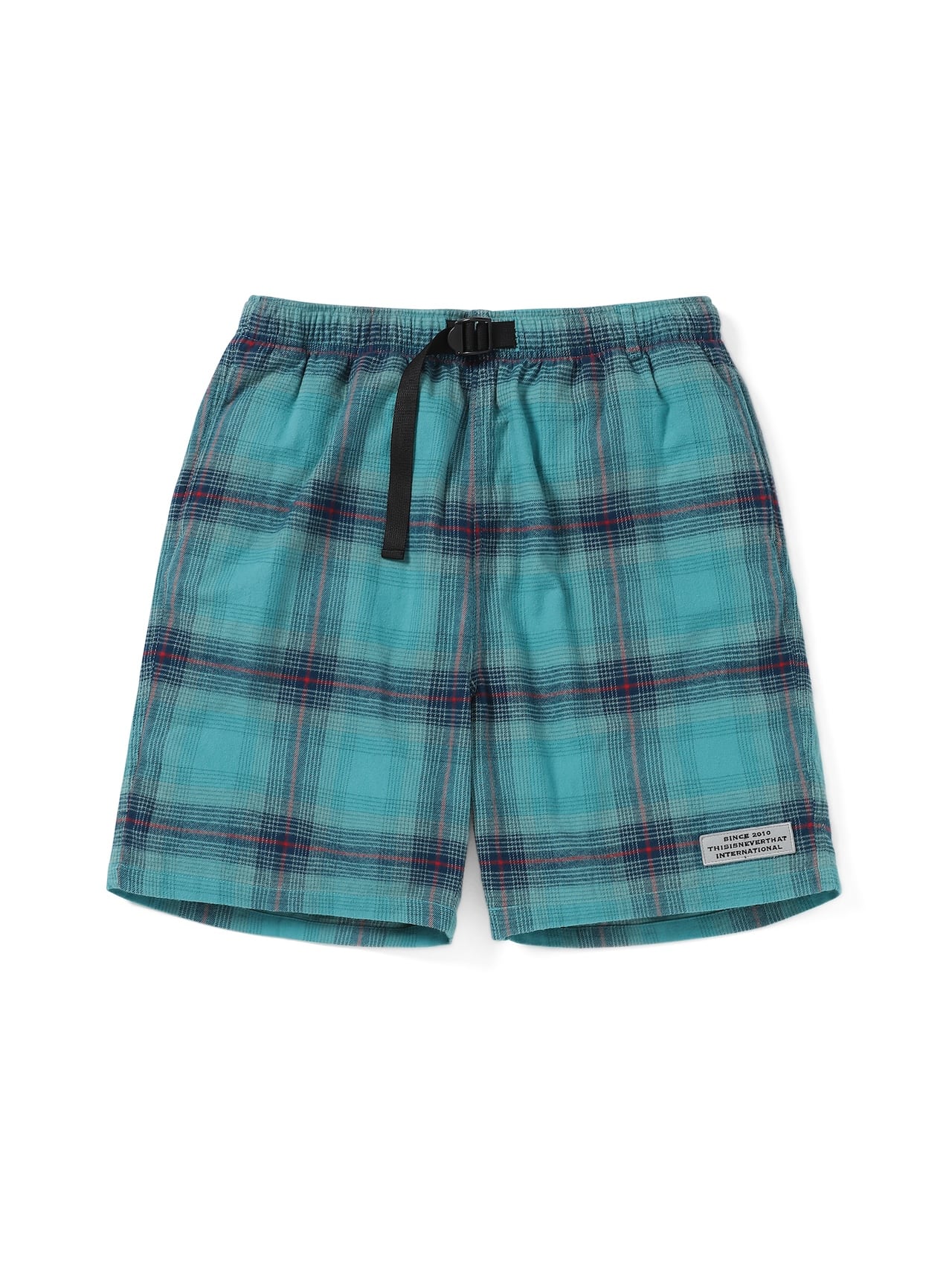 Belted Check short