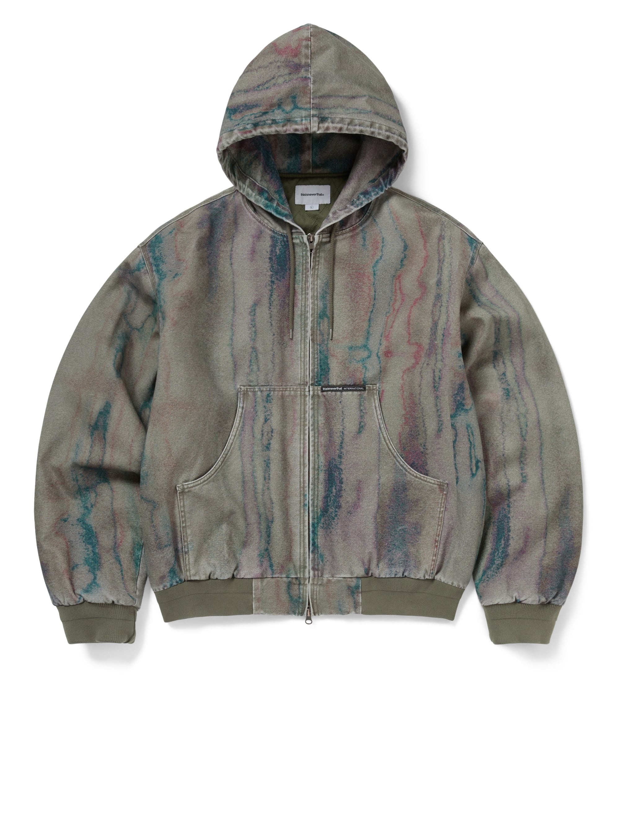 Blurred Hooded Jacket – thisisneverthat® JP