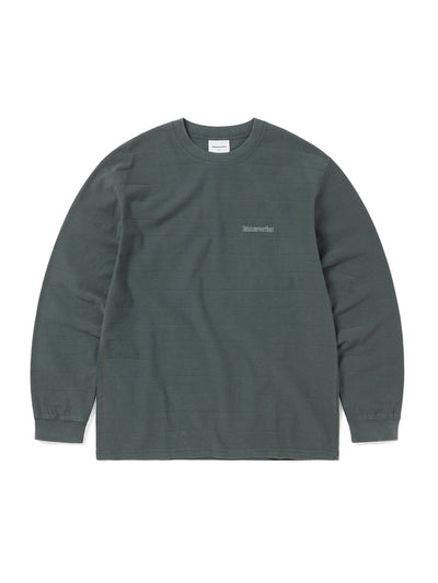 Border Jacquard L/S Tee