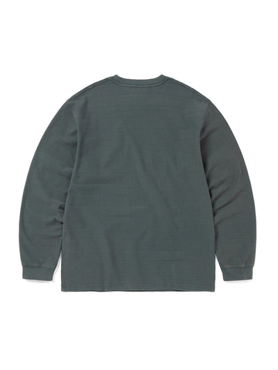 Border Jacquard L/S Tee