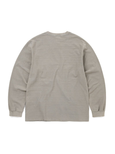 Border Jacquard L/S Tee