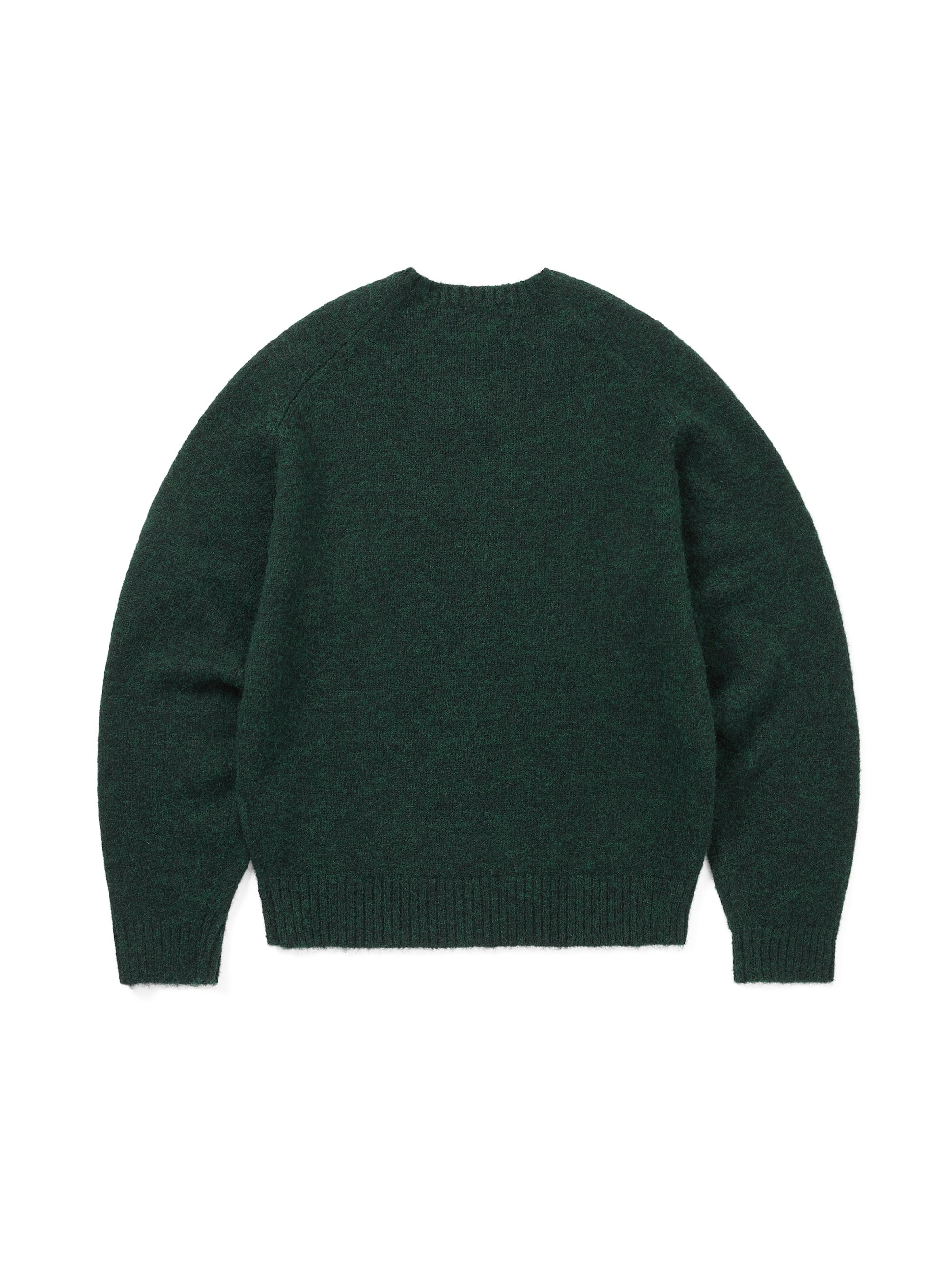 Brushed V Neck Knit Sweater
