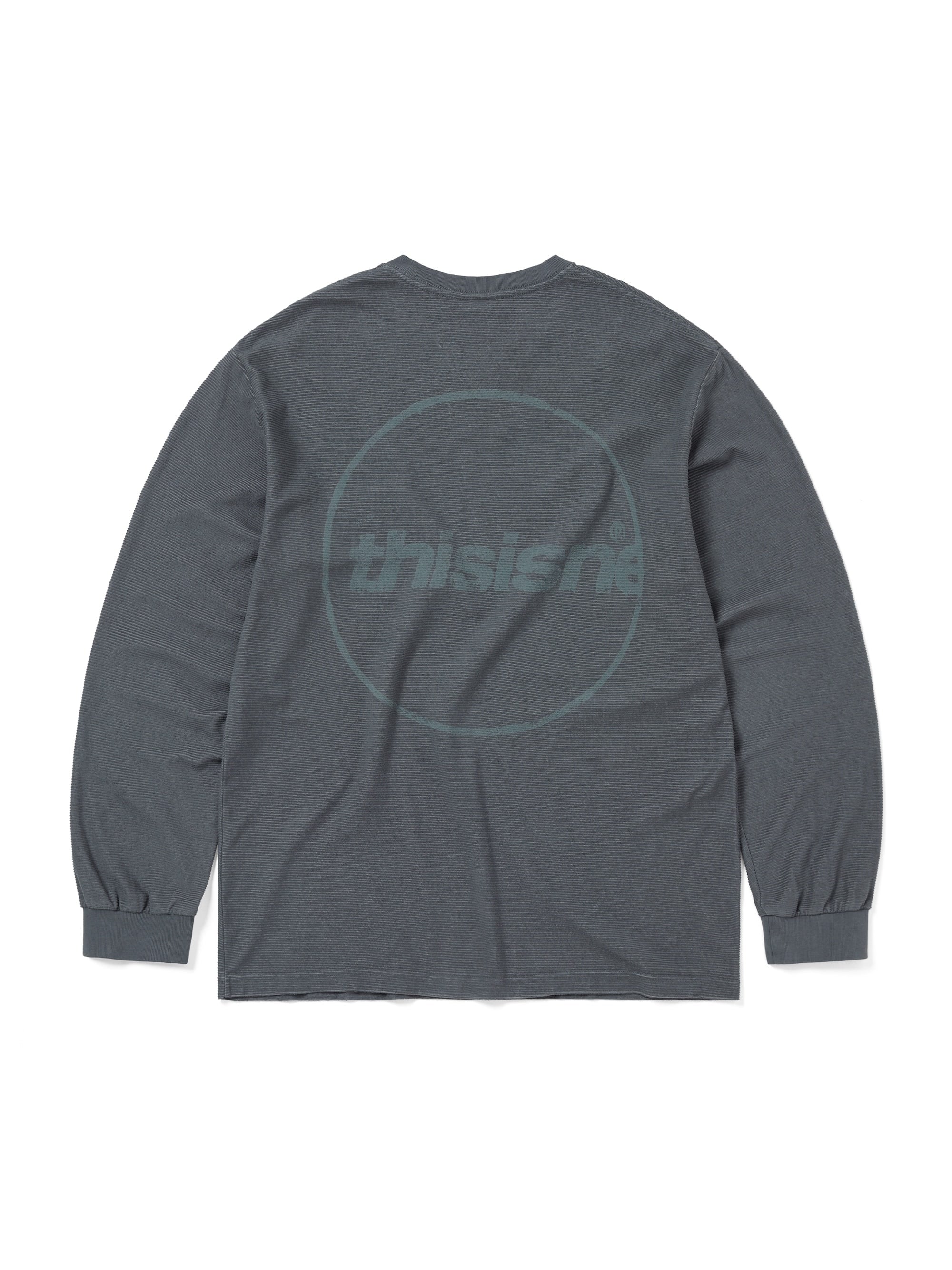 C-Logo Wale L/S Tee