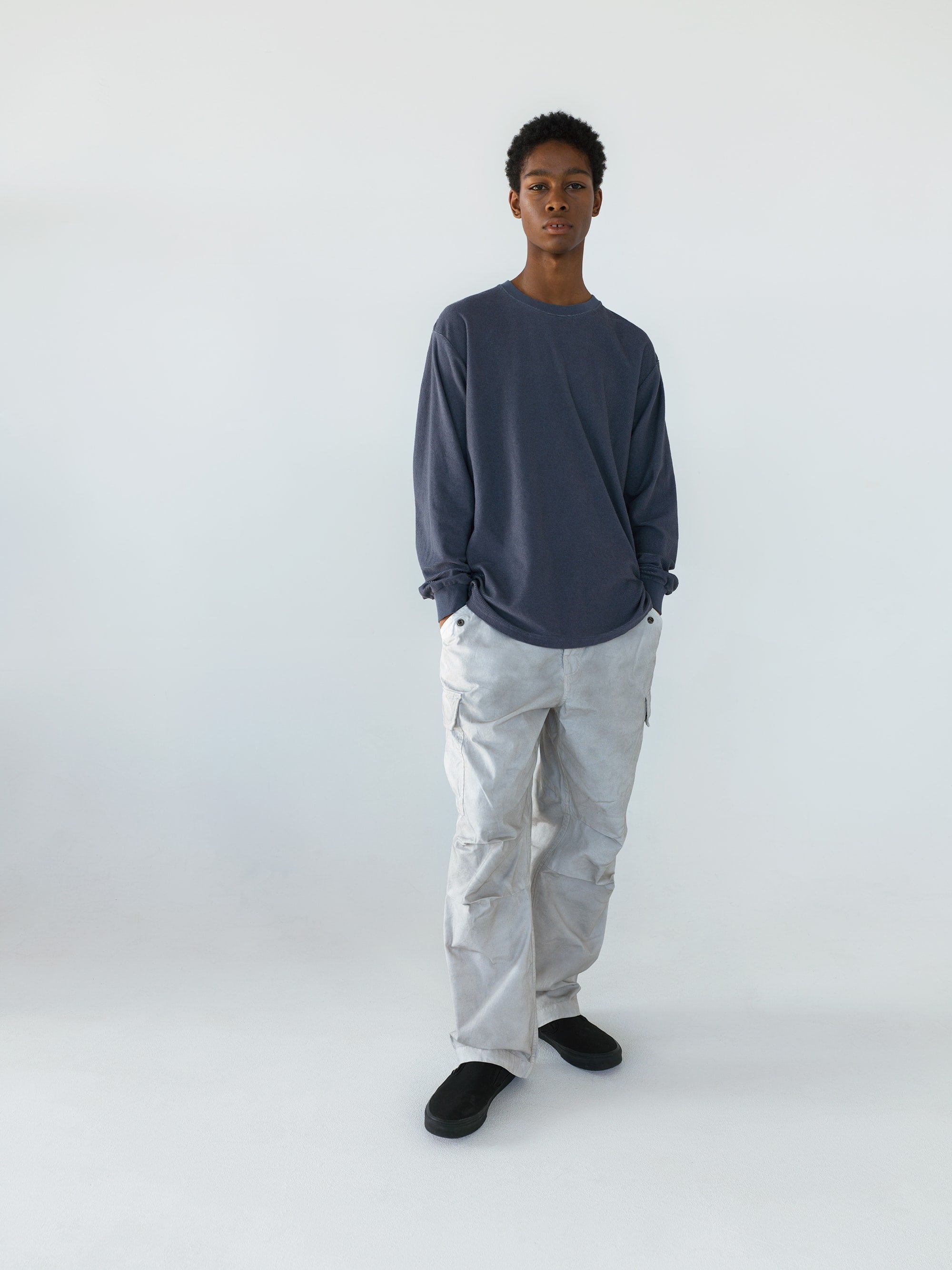 C-Logo Wale L/S Tee