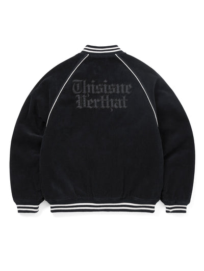 Corduroy Varsity Jacket