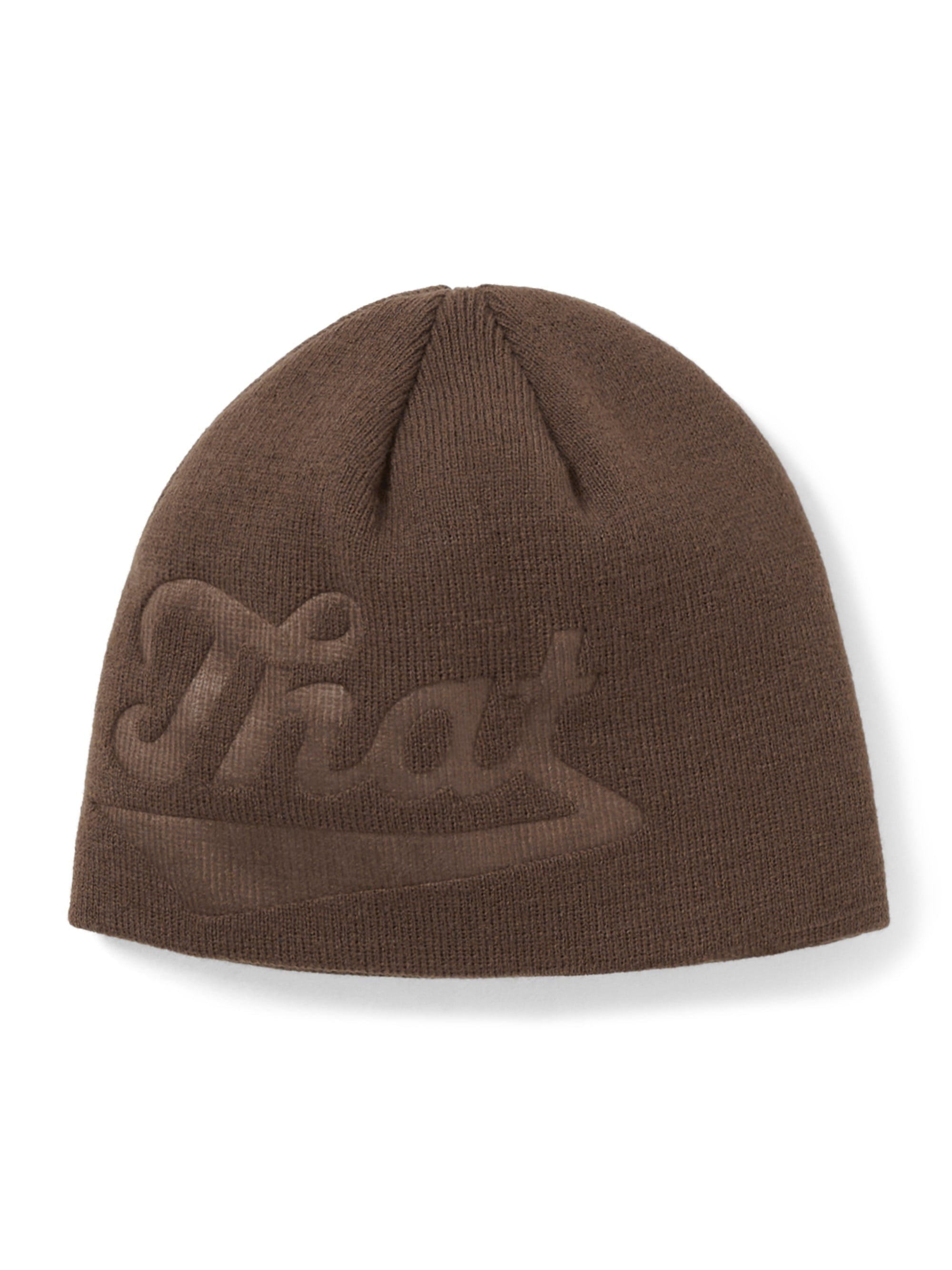 (FW25)Debossed That No Cuff Beanie