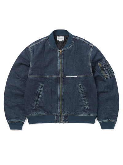 Denim Bomber Jacket