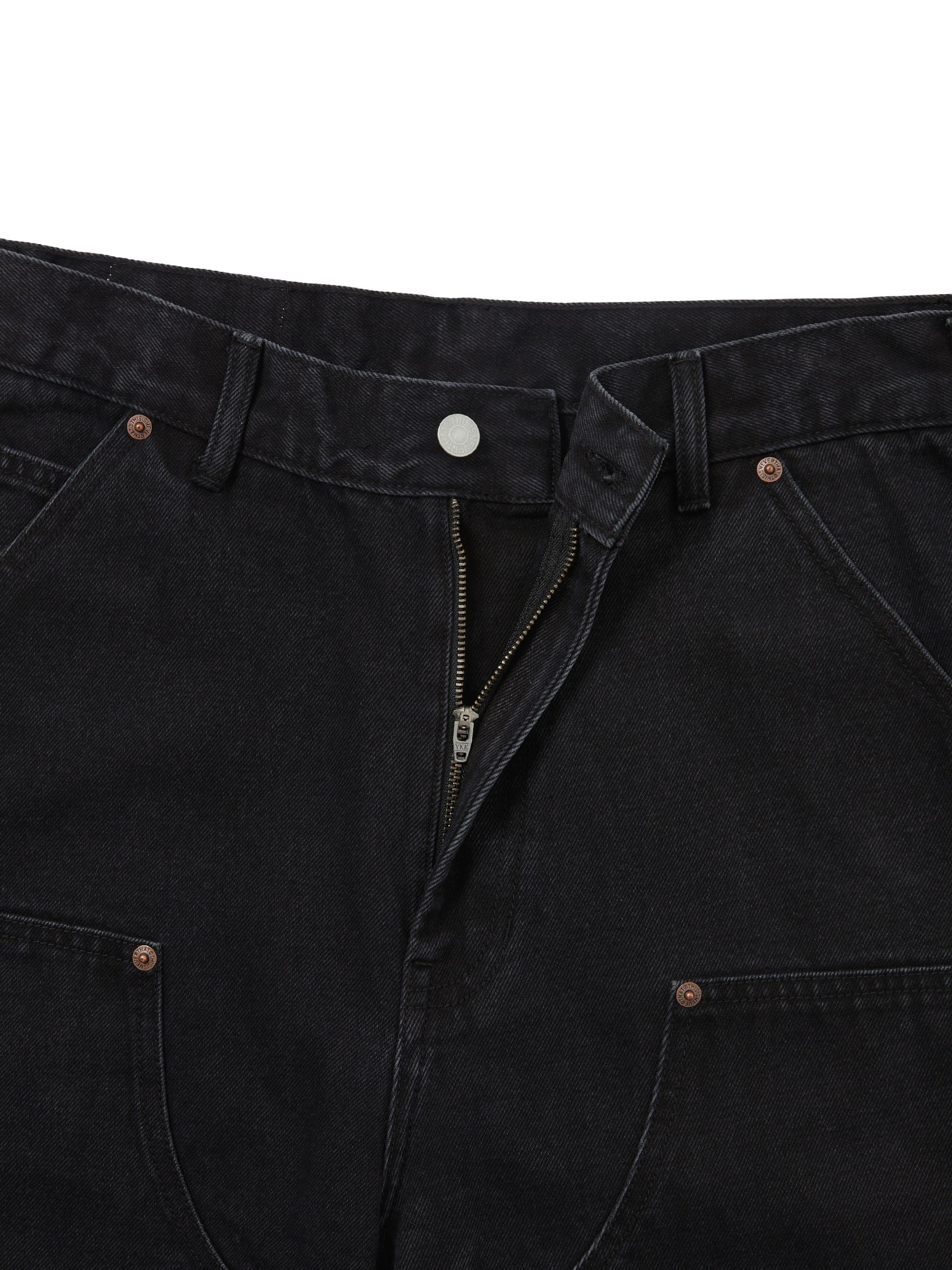 Denim Double Knee Pant