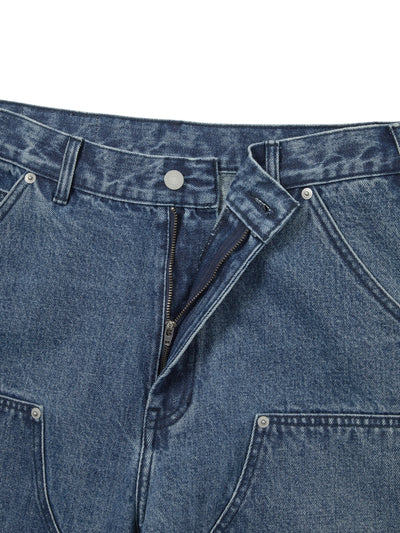 Denim Double Knee Pant