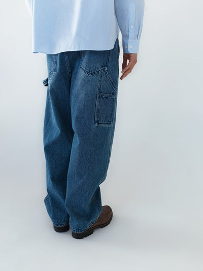 Denim Double Knee Pant