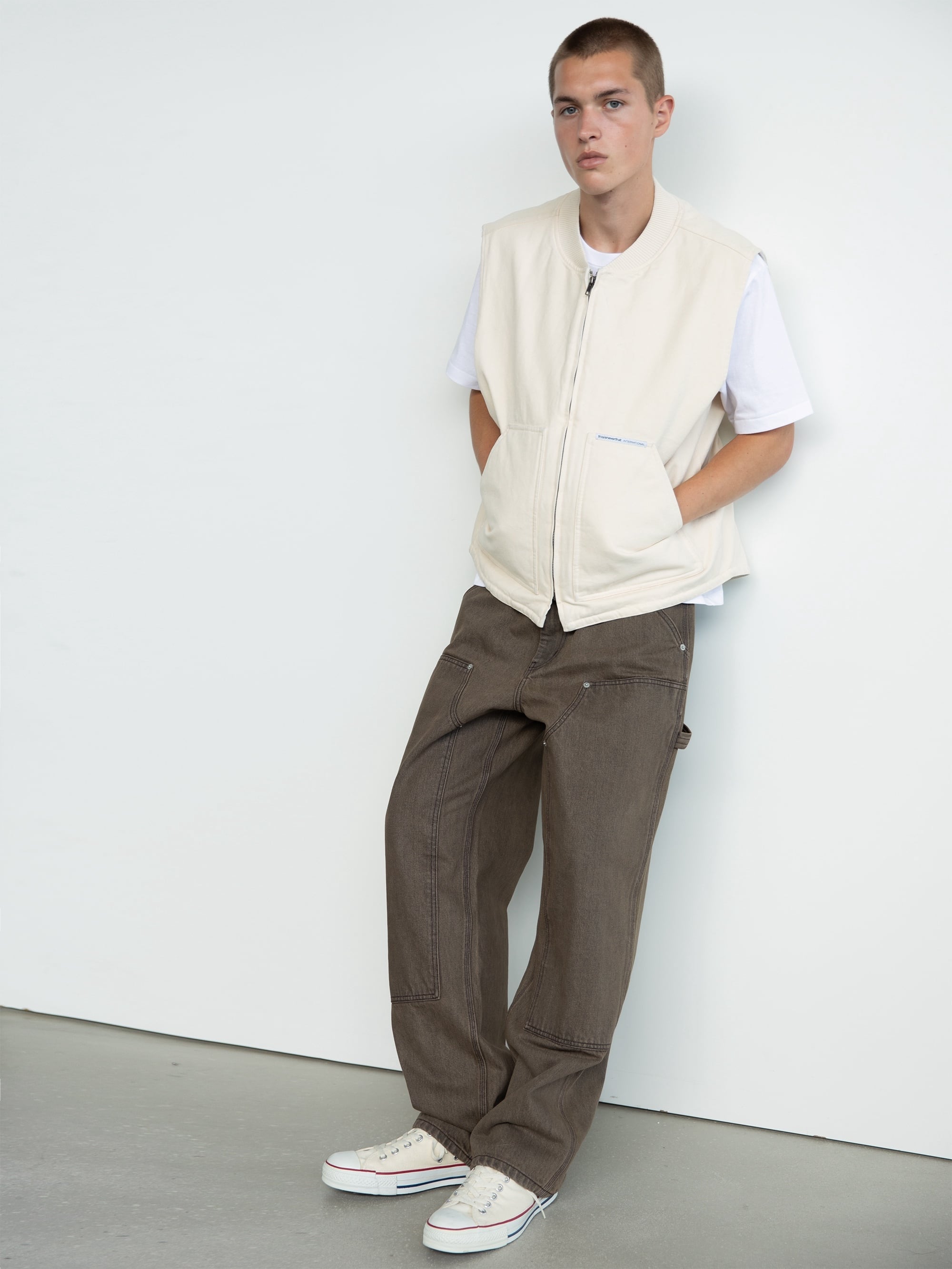(FW25)Denim Double Knee Pant