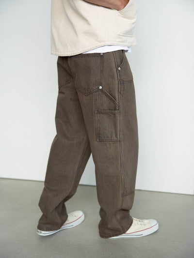 (FW25)Denim Double Knee Pant