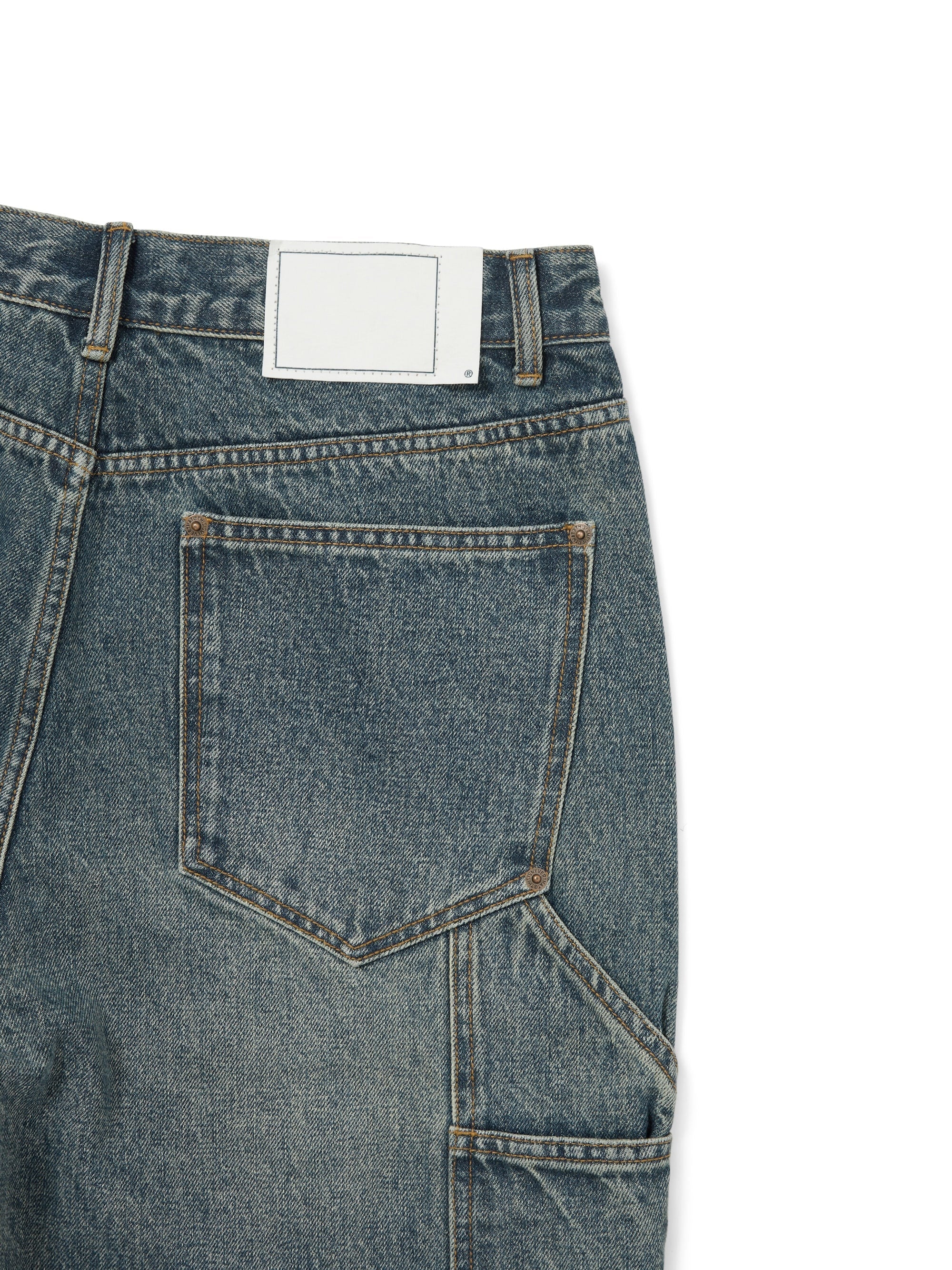 Denim Double Knee Pant