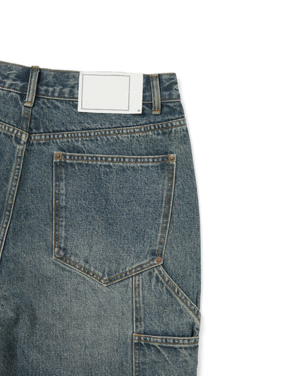 Denim Double Knee Pant
