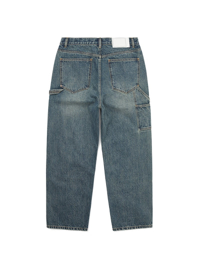 Denim Double Knee Pant