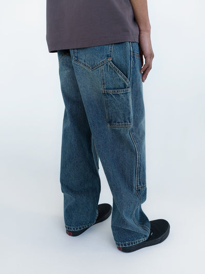 Denim Double Knee Pant