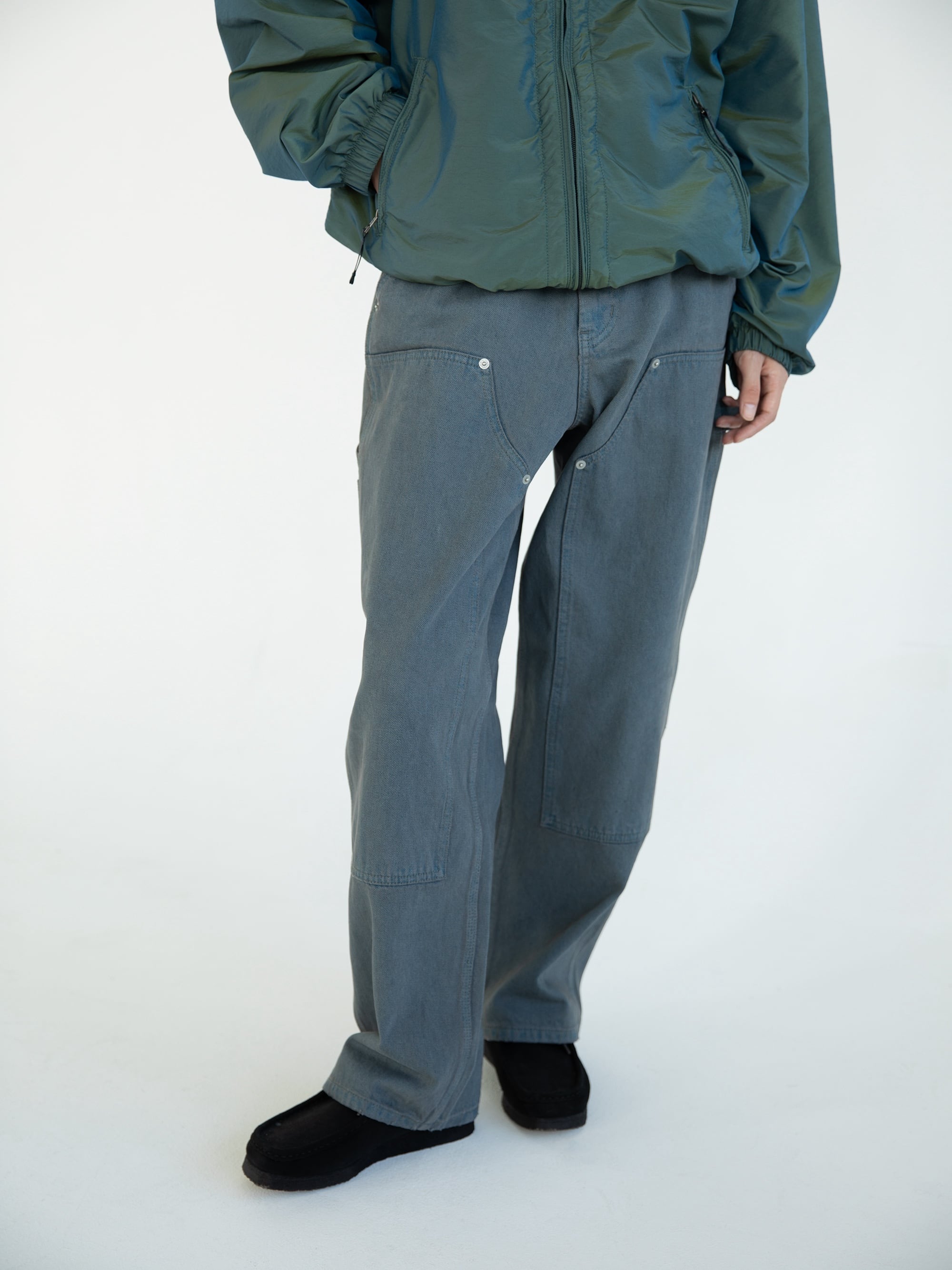 (FW25)Denim Double Knee Pant