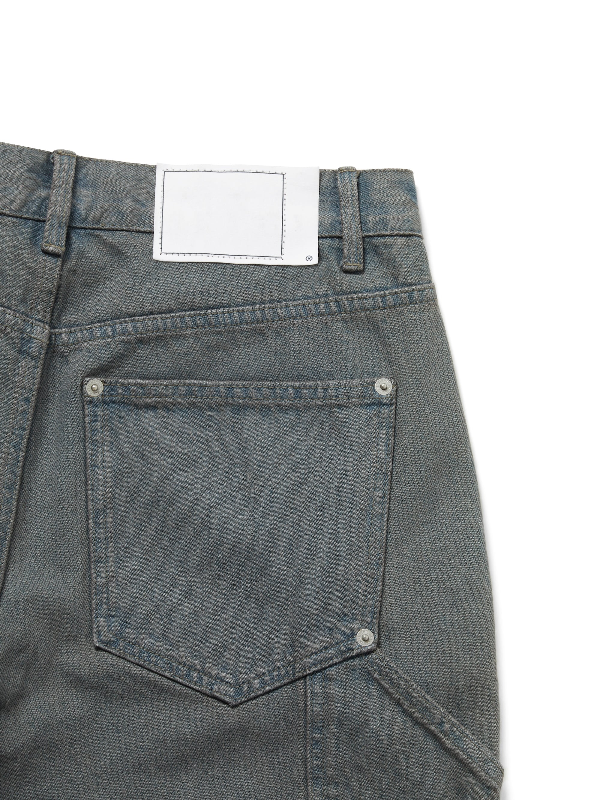 (FW25)Denim Double Knee Pant