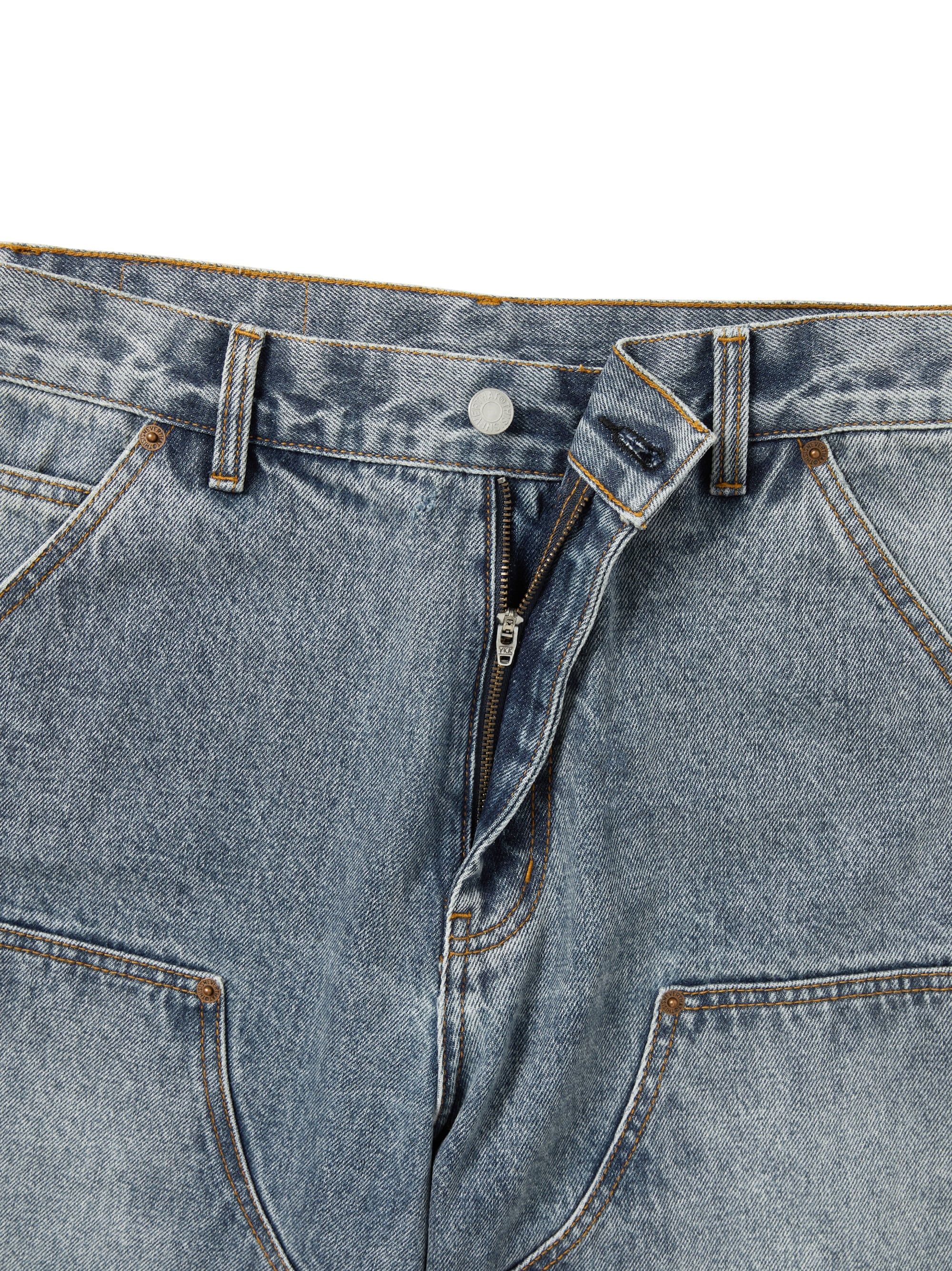 (FW25)Denim Double Knee Pant
