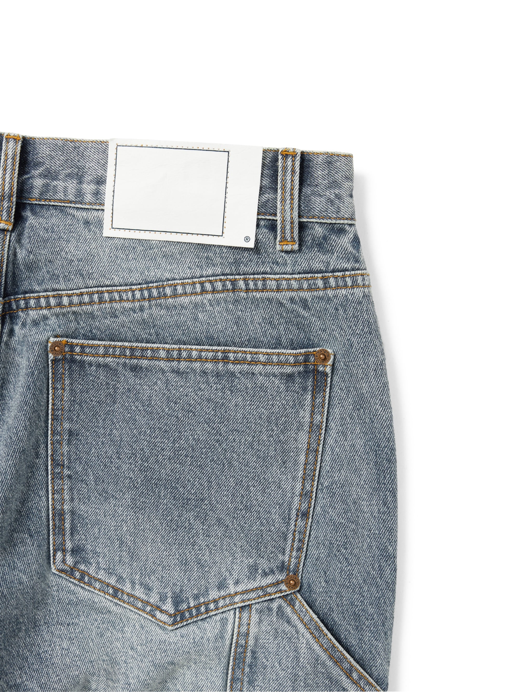 (FW25)Denim Double Knee Pant