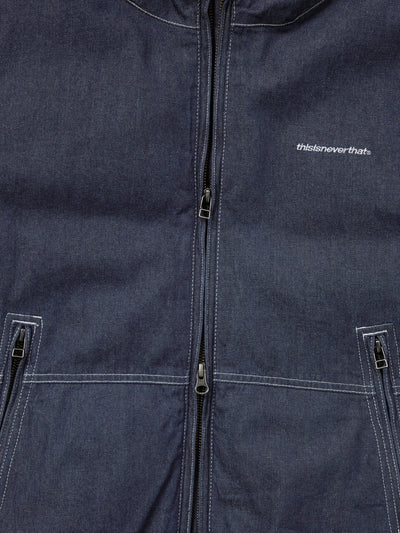 Denim Down Puffer Jacket