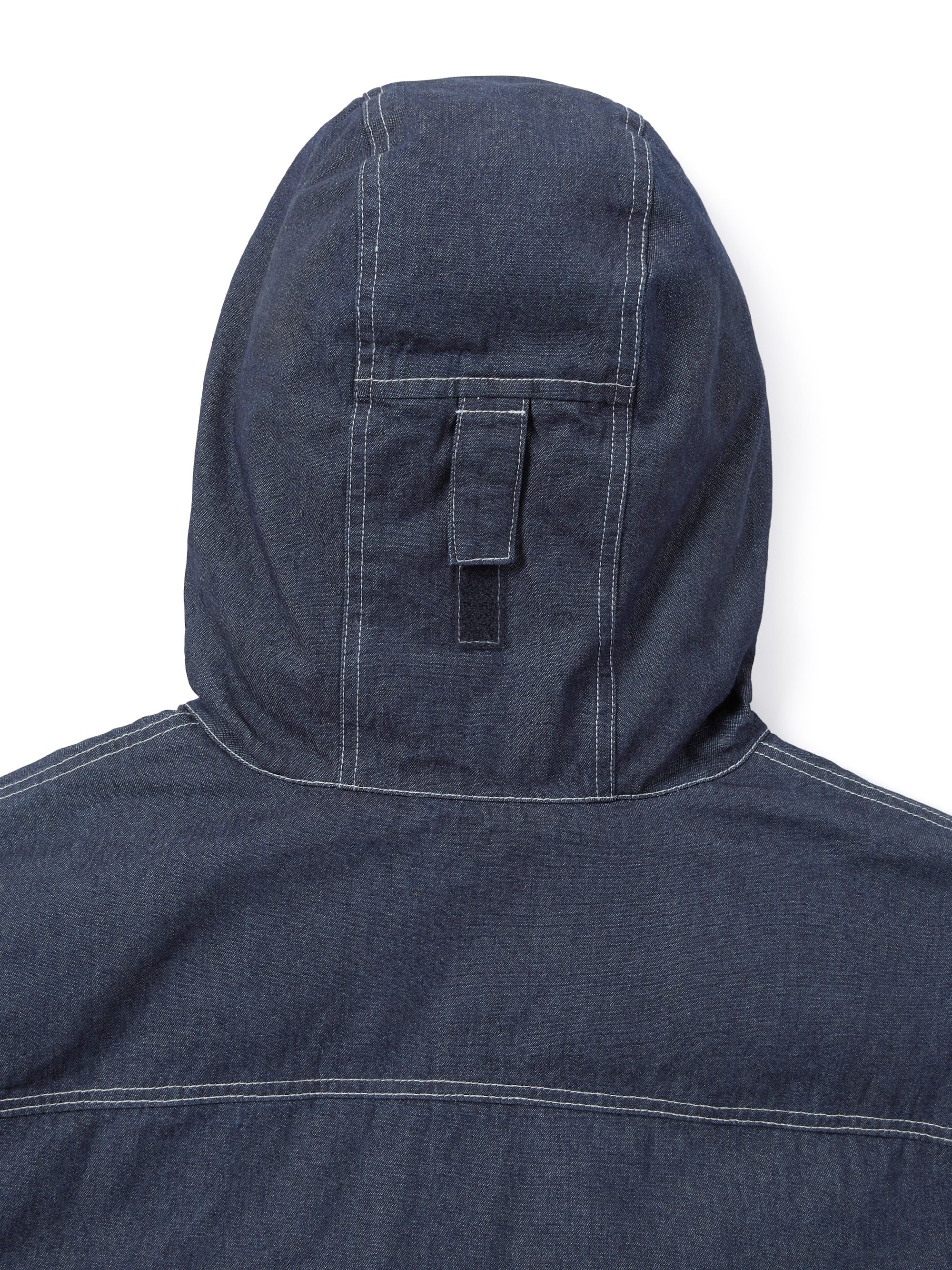 Denim Down Puffer Jacket