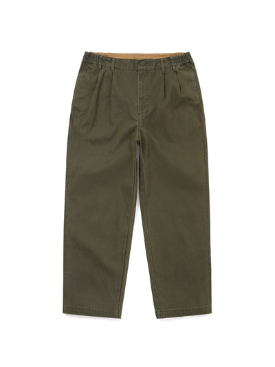 Double Pleated Wide Pant