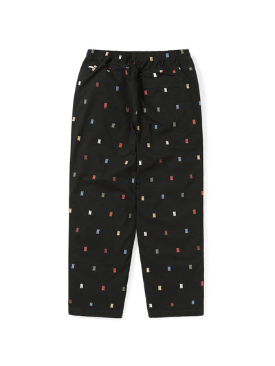 Embroidered Easy Pant