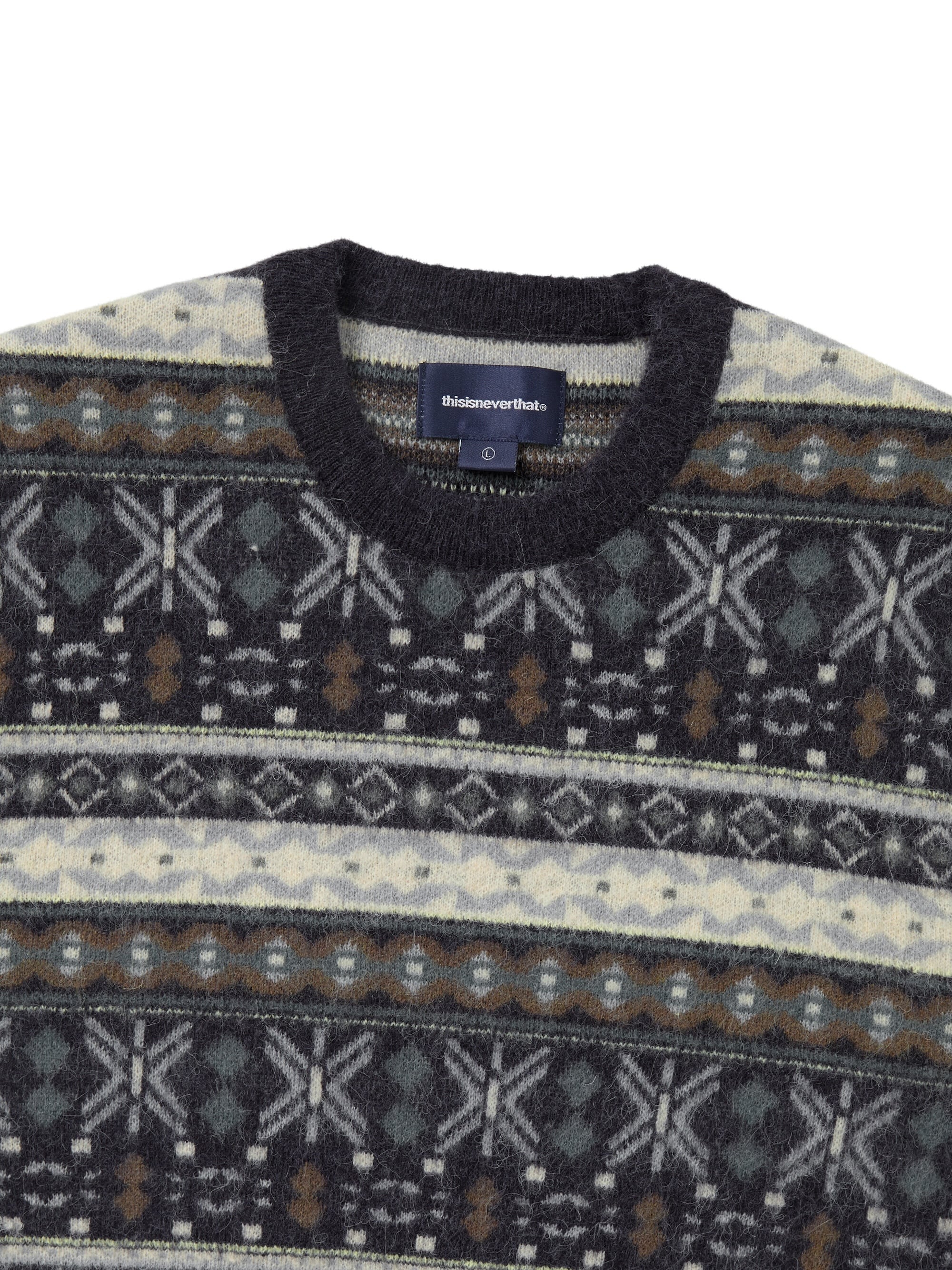 Fair Isle Knit Sweater