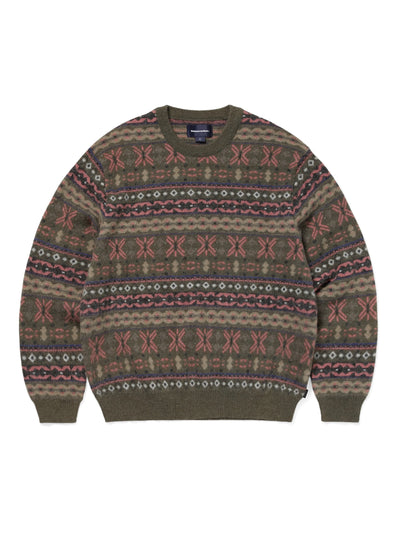 Fair Isle Knit Sweater