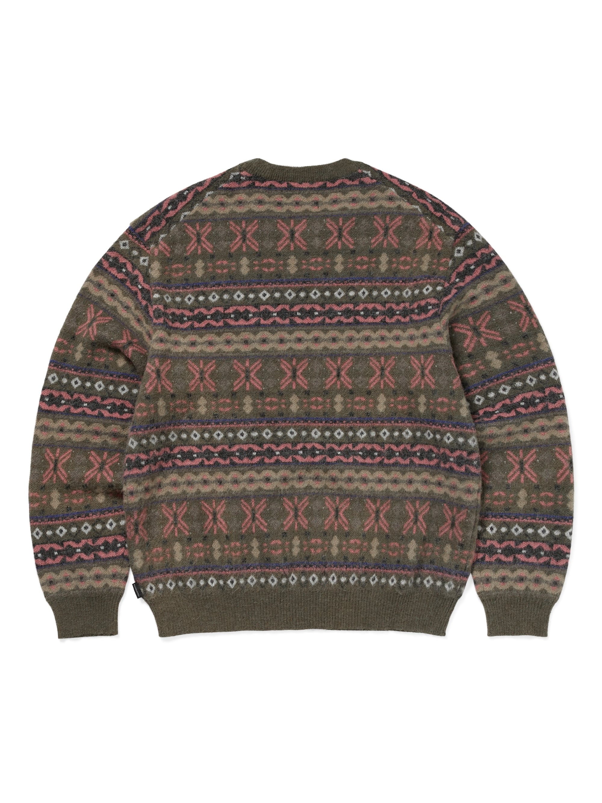 Fair Isle Knit Sweater