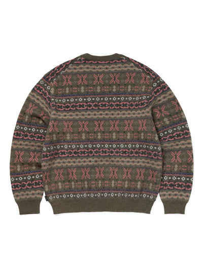 Fair Isle Knit Sweater