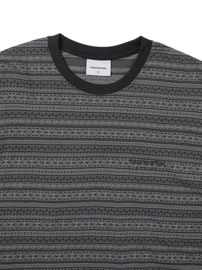 Fair Isle Striped L/S Tee