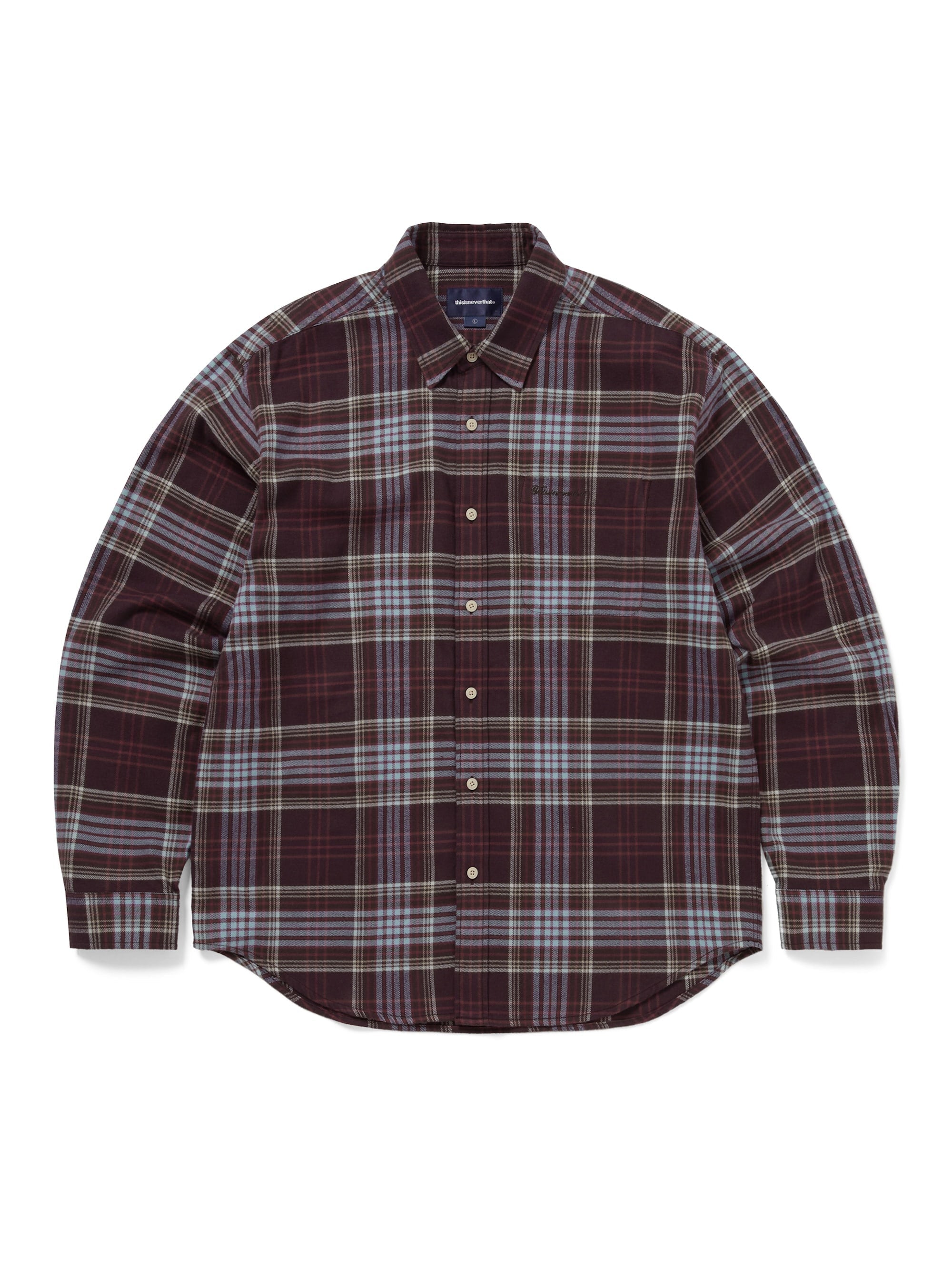 (FW25)Flannel Check Shirt
