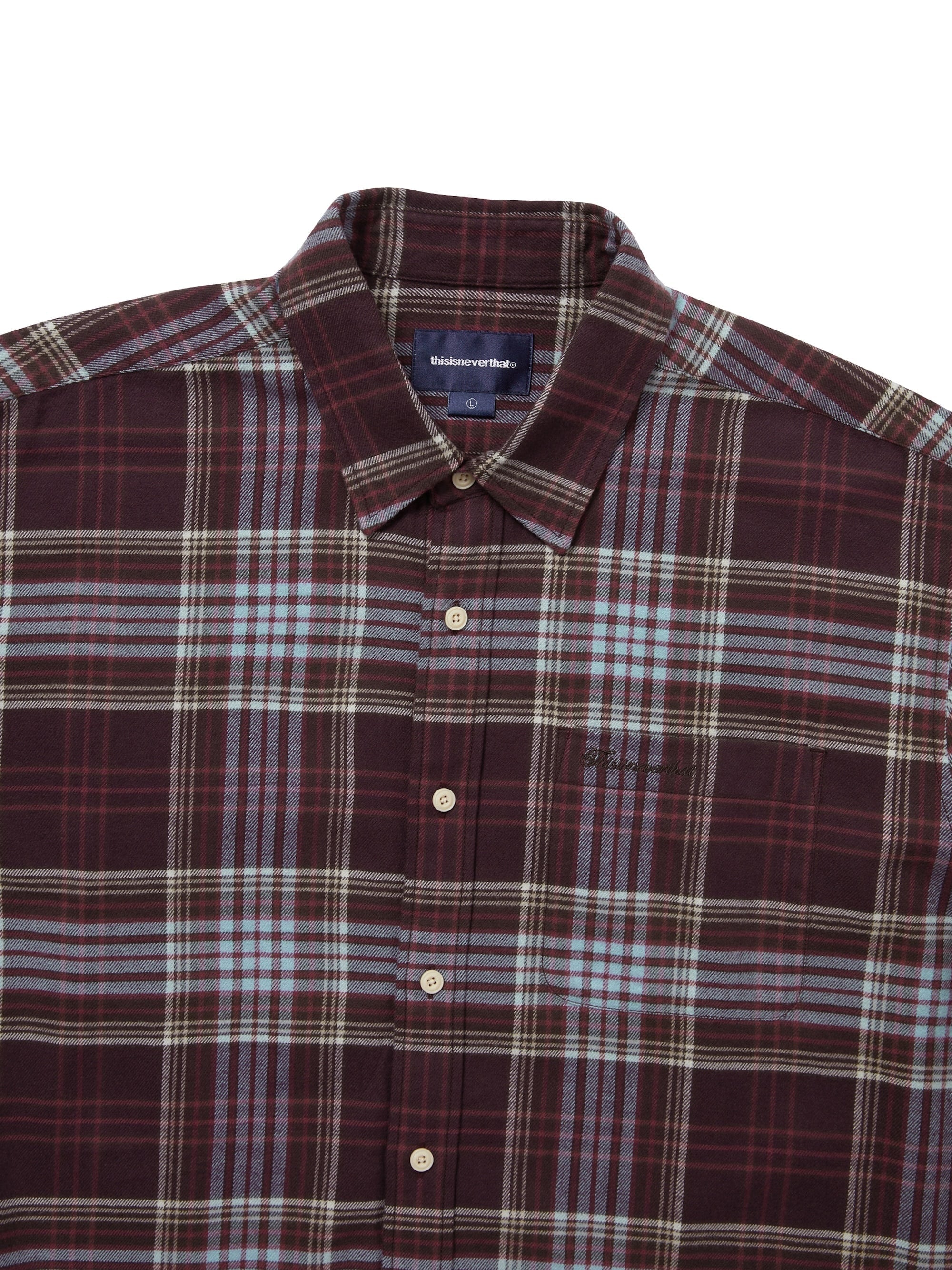 (FW25)Flannel Check Shirt