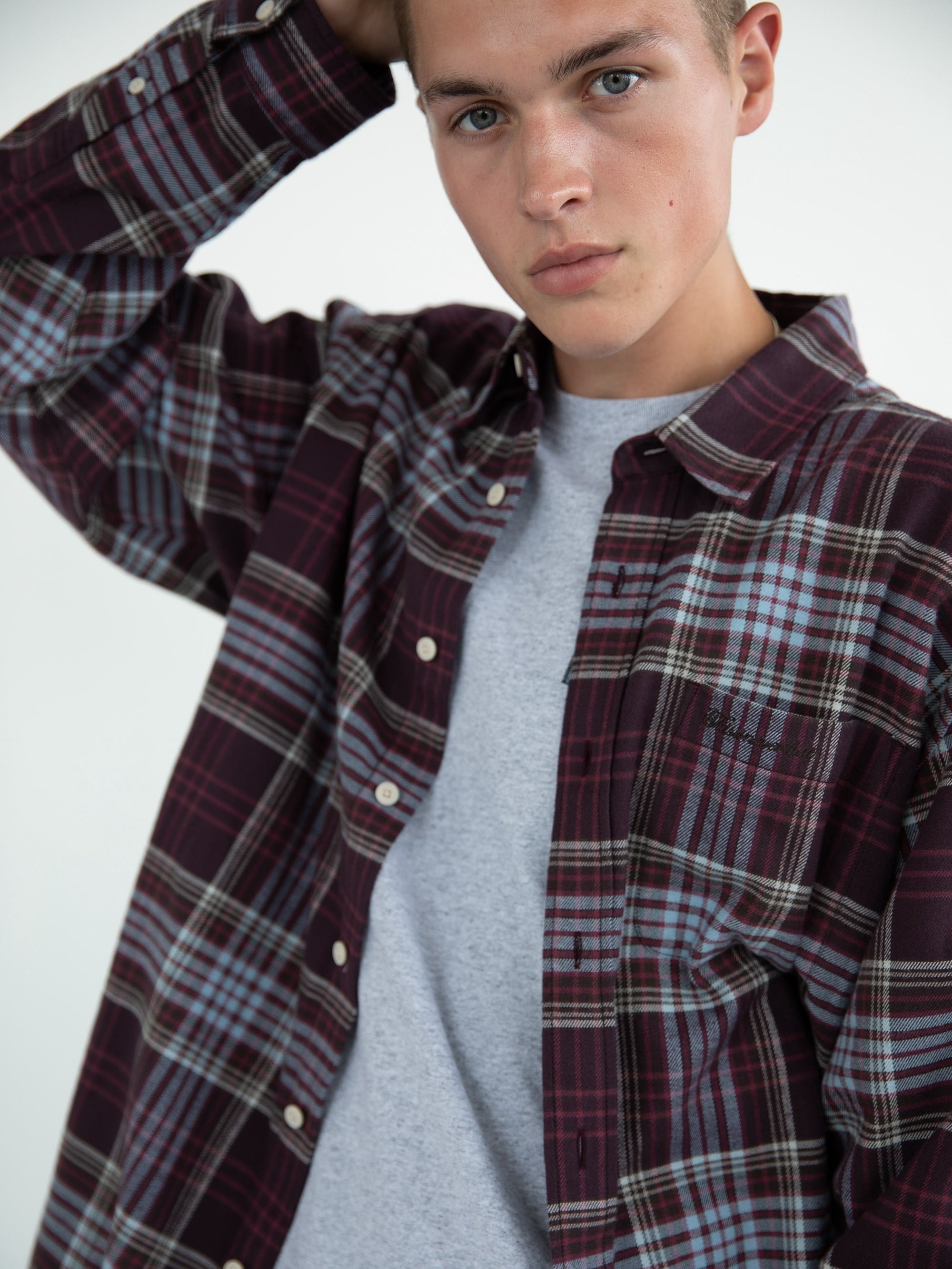 (FW25)Flannel Check Shirt
