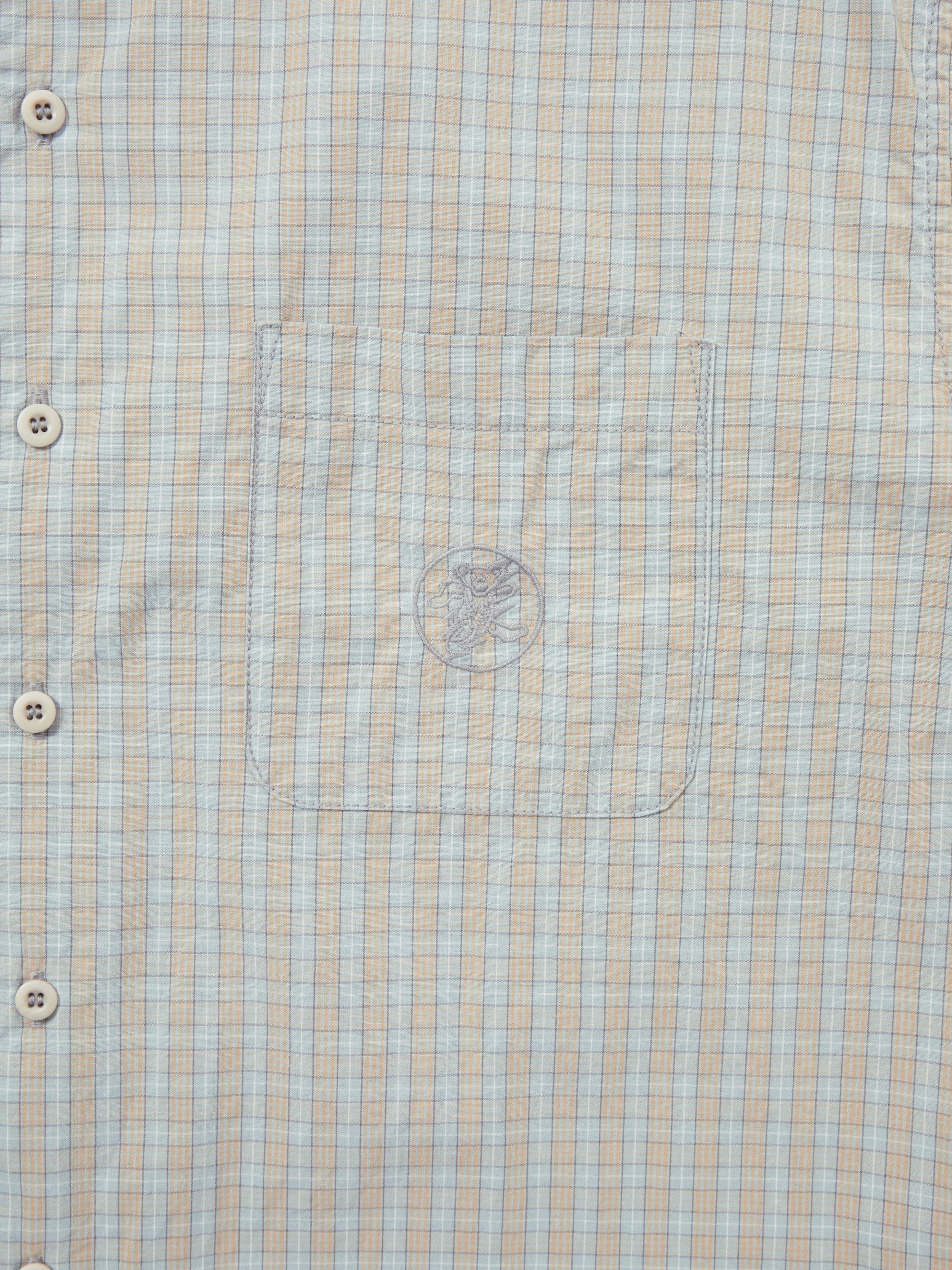 GD Lightning Bear Check Shirt
