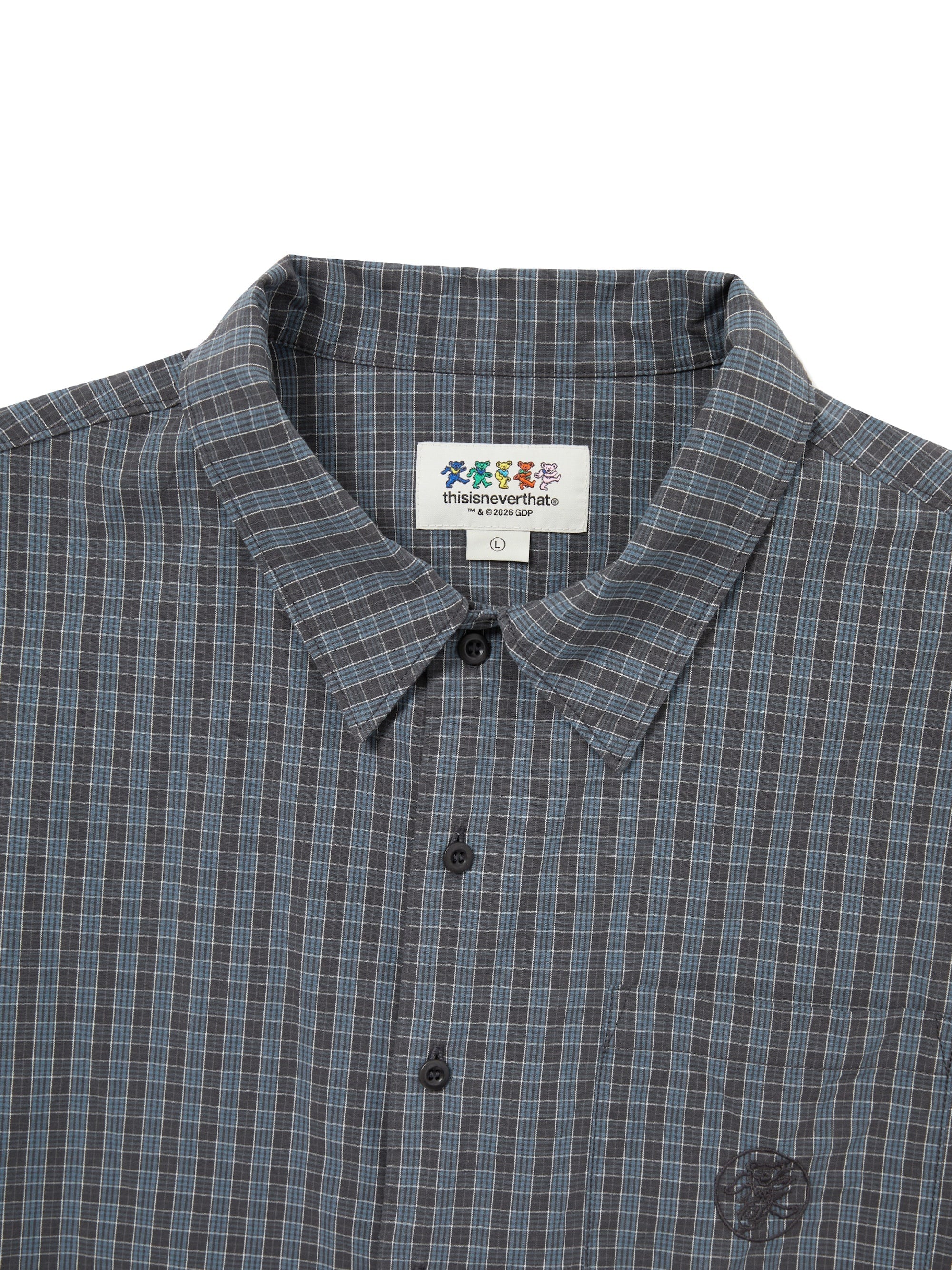 GD Lightning Bear Check Shirt