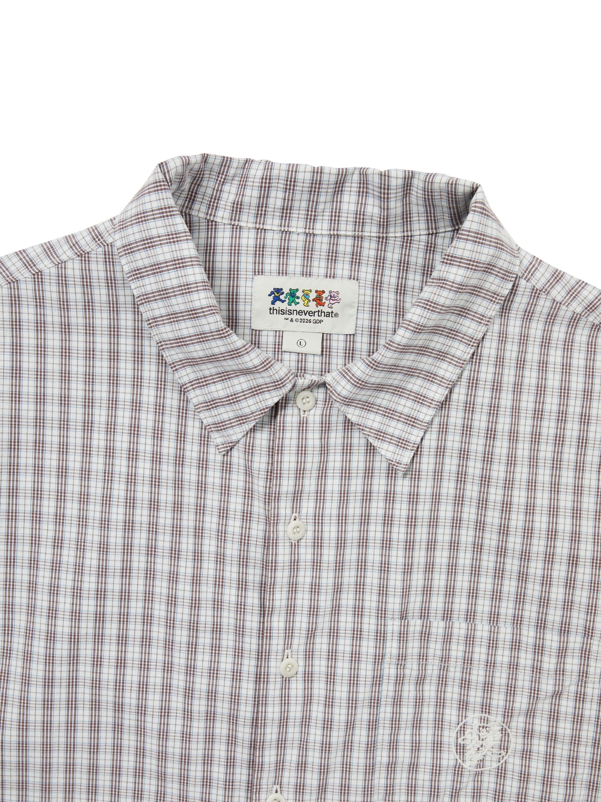 GD Lightning Bear Check Shirt